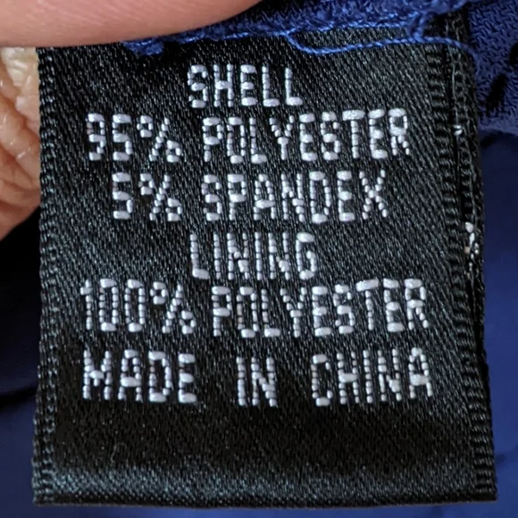 Cobalt blue Adrianna Papell dress - Picture 4 of 6